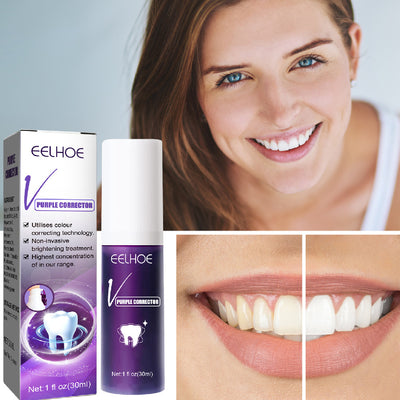 purple teeth whitening toothpaste

